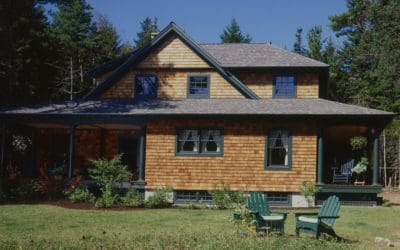 The Blue Hill Bay Post and Beam Home Floor Plan