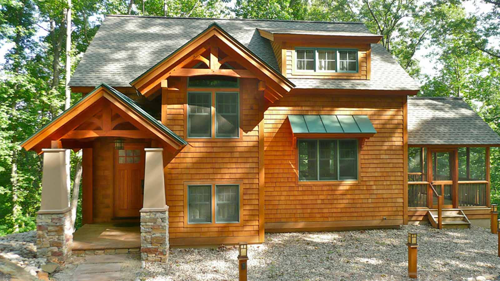 What Makes a Craftsman Style Timber Frame Home? - Timberpeg