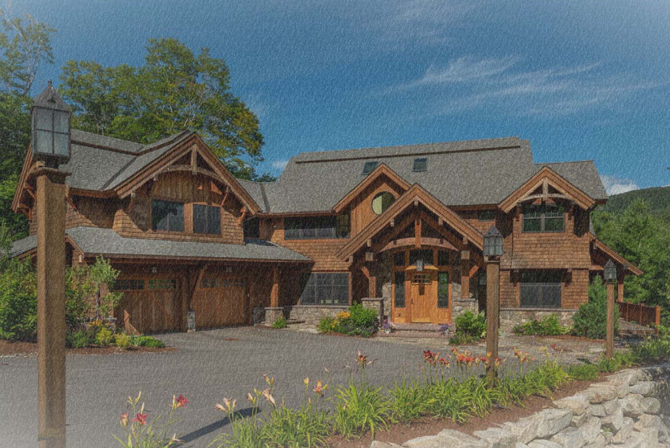 Featured Mountain Style Homes by Timberpeg