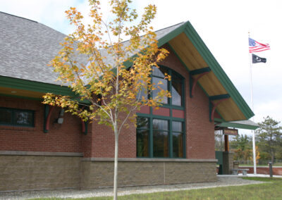 Exterior view of the Hartford Vermont Welcome Center